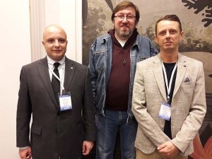 Сотрудники НИЦ ИАК (слева направо): Н.И. Храпунов, Д.А. Прохоров, Д.В. Конкин.